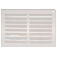 STADIUM Plastic Louvre Ventilator 165mm H x 241mm W