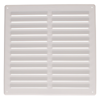 STADIUM Plastic Louvre Ventilator 241mm H x 241mm W