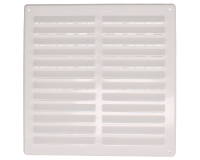 STADIUM Plastic Louvre Ventilator With Flyscreen 241mm H x 241mm W