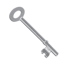 WALSALL LOCKS Pre-Cut FB4 Key To Suit Fire Brigade Rim Locks FB4 Rim Key