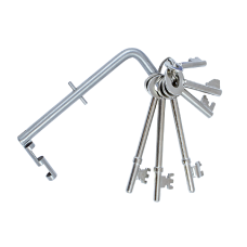WALSALL LOCKS Set of FB Keys Including Drop Key Fire Brigade Key Set