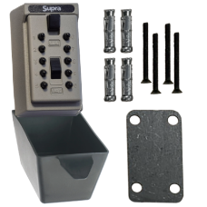 SUPRA 001409 Key Safe Complete With Cover With Backplate