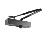 UNION RETRO V Size 3-4 Overhead Door Closer Black Matt - 2 Hours