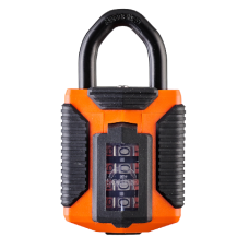SQUIRE CP50S All Terrain Combination Padlock Open Shackle CP50/ATO Orange