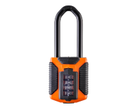 SQUIRE CP50S All Terrain Combination Padlock Long Shackle CP50/ATO/2.5 Orange