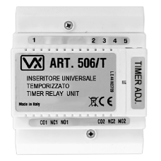 VIDEX 506T 12V 24V AC DC Relay With Timer