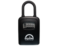 SQUIRE Portable 4 Wheel Key Keep 1 Combination Key Safe With Shackle Black 4 Wheel With Shackle