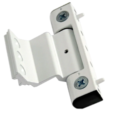 YALE Paddock UPVC Adjustable Neon Single Rebate Hinge White