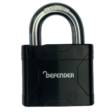 DEFENDER Laminated Padlock Plus With Protective Cover 50mm DFLAM50PLUS
