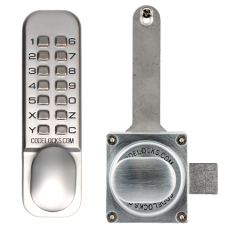 CODELOCKS CL100 Digital Gate Lock With Surface Latch CL100 Surface Gate Latch