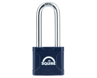 SQUIRE Stronglock Plus Laminated Padlock In Protective Casing Long Shackle 55mm Body 2.5in Shackle Keyed Alike 1234
