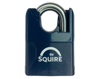 SQUIRE Stronglock Plus Laminated Padlock In Protective Casing Closed Shackle 55mm Body Closed Shackle Keyed Alike 1234