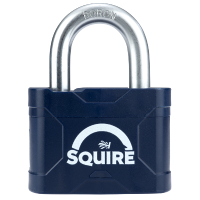 SQUIRE Stronglock Plus Laminated Padlock In Protective Casing Open Shackle 74mm Body Keyed Alike 1234