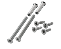 HOPPE Bolt Through M4 60mm Furniture Fixing Pack