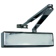 RUTLAND Fire Rated TS.4204 Contract Door Closer Size EN 2-4 With Backcheck Polished Nickel - Yes