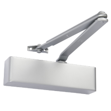 RUTLAND Fire Rated TS.4204 Contract Door Closer Size EN 2-4 With Backcheck Silver - Yes
