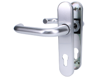 HOPPE Paris 72PZ Euro Profile Lever Handle On Short Backplate 138S 2600 Satin Anodised Aluminium