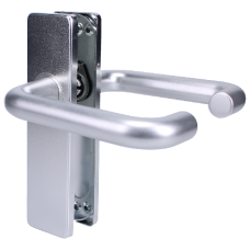 ZOO Return To Door Lever Handle On Latch Backplate FD30 60 Lever Latch