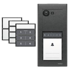 VIDEX ERA23VB Series Entry Panel Gun Metal Grey