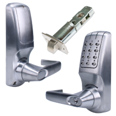 CODELOCKS CL5040 Battery Operated Electronic Digital Lock Brushed Steel With Adjustable Latch BS CL5040