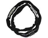 DEFENDER By Squire Cycle Chain Lock With 4 Wheel Combination 3.5mm x 900mm Black DF COMBI CN3.5/900