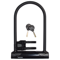 DEFENDER By Squire Cycle D-Lock With Bracket 11mm x 230mm Black DF D11/230