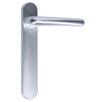 NORDAN NTech Villa Balcony Door Handle External Without Cutout Silver 0401337