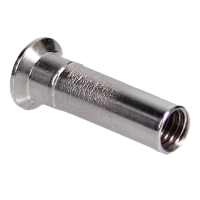 NORDAN Fixing Sleeve Nut To Suit 3 Fix Furniture Handles Silver 070563