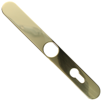 WINLOCK Universal Repair Handle Cover 62mm PZ Cover Gold WINLOCK Universal Repair Handle Cover 62mm PZ Cover Gold