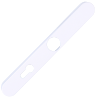 WINLOCK Universal Repair Handle Cover 68mm PZ Cover White