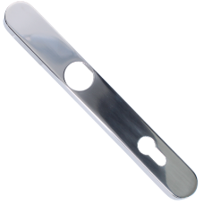WINLOCK Universal Repair Handle Cover 92mm PZ Bottom Cover Polished Chrome