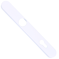 WINLOCK Universal Repair Handle Cover 92mm PZ Bottom Cover White
