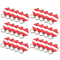 INTRATONE Mifare Electronic Key Ring Tags (Box of 30) Red 08-0114