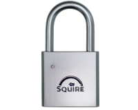 SQUIRE HEB50 Open Shackle Padlock Body To Accept 40mm (30 10) Half Euro Cylinder Chrome Plated Brass Body SQUIRE HEB50 Open Shackle Padlock Body To Accept 40mm (30 10) Half Euro Cylinder Chrome Plated Brass Body