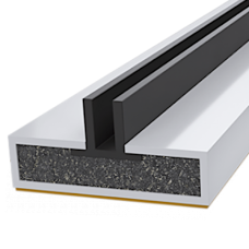 FIRESTOP Intumescent Strip 2.1m x 4mm Fire & Smoke Double Fin Seal 15mm White 1/2 1 Hour FS1627 - 1/2 - 1 hour to BS476