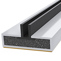 FIRESTOP Intumescent Strip 2.1m x 4mm Fire & Smoke Double Fin Seal 20mm White FS1633 - 1 Hour FIRESTOP Intumescent Strip 2.1m x 4mm Fire & Smoke Double Fin Seal 20mm White FS1633 - 1 Hour