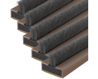 FIRESTOP Intumescent Strip 1.05m x 4mm Fire & Smoke Brush Seal (Pack Of 5) 10mm Brown 1/2 Hour FS153 - 1/2 hour to BS476 FIRESTOP Intumescent Strip 1.05m x 4mm Fire & Smoke Brush Seal (Pack Of 5) 10mm Brown 1/2 Hour FS153 - 1/2 hour to BS476