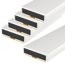 FIRESTOP Intumescent Strip 1.05m x 4mm Fire Only Seal (Pack Of 5) 15mm White FS157 - 1 Hour