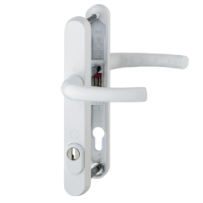 HOPPE Tokyo TS007 (2 Star) Door Furniture PAS24 92mm Centres 215mm Screw Centres White Suits 70mm Thick Door HOPPE Tokyo TS007 (2 Star) Door Furniture PAS24 92mm Centres 215mm Screw Centres White Suits 70mm Thick Door