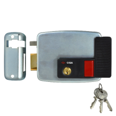 CISA 11931 Series Electric Lock Outward Opening Left Handed - Galvanised