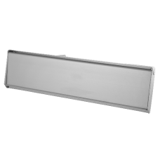 DORTREND 4061 Letter Plate 300mm  - Anodised Aluminium