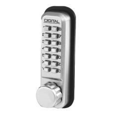 LOCKEY 2500 Series Digital Lock  - Satin Chrome