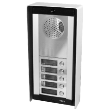 VIDEX 8K Series Audio Intercom Kit 5 Way - Stainless Steel