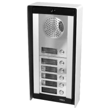 VIDEX 8K Series Audio Intercom Kit 6 Way - Stainless Steel