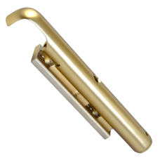 BRAMAH R5/01 & R5/09 Door Security Bolt - Key 125mm  - Polished Brass