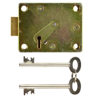 WALSALL LOCKS S1771 & S1772 Safe Lock  7 Lever Across Shoot - Zinc Plated