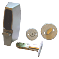 DORMAKABA 7100 Series 7102 Digital Lock Mortice Deadbolt 70mm Backset 70mm 7102-26D - Satin Chrome