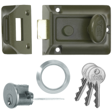 ERA 135 Non-Deadlocking Nightlatch 60mm & Cyl  - Satin Chrome