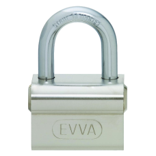 EVVA H24 Brass Open Shackle Padlock 55mm A5 