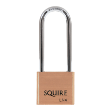 SQUIRE Lion Range Brass Long Shackle Padlocks 40mm Keyed To Differ 